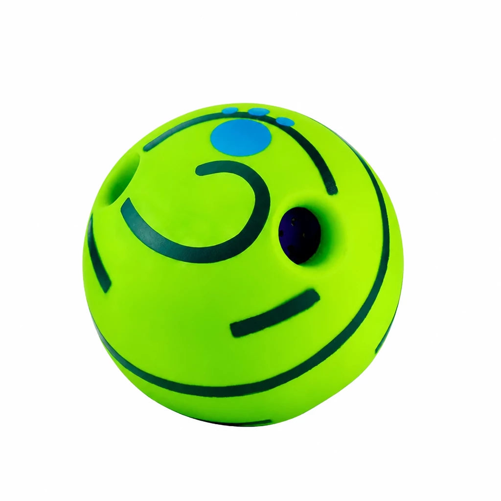 Interactive Squeaky Ball Dog Toy