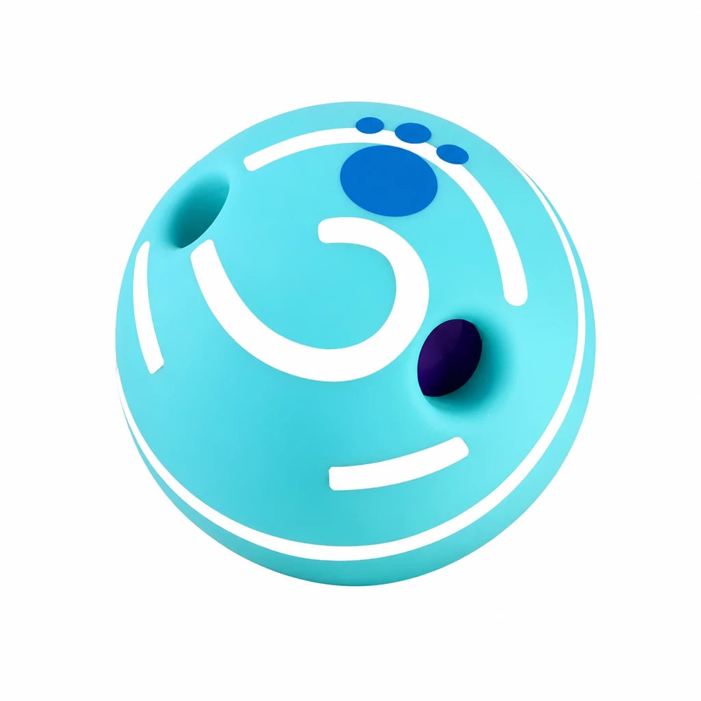 Interactive Squeaky Ball Dog Toy