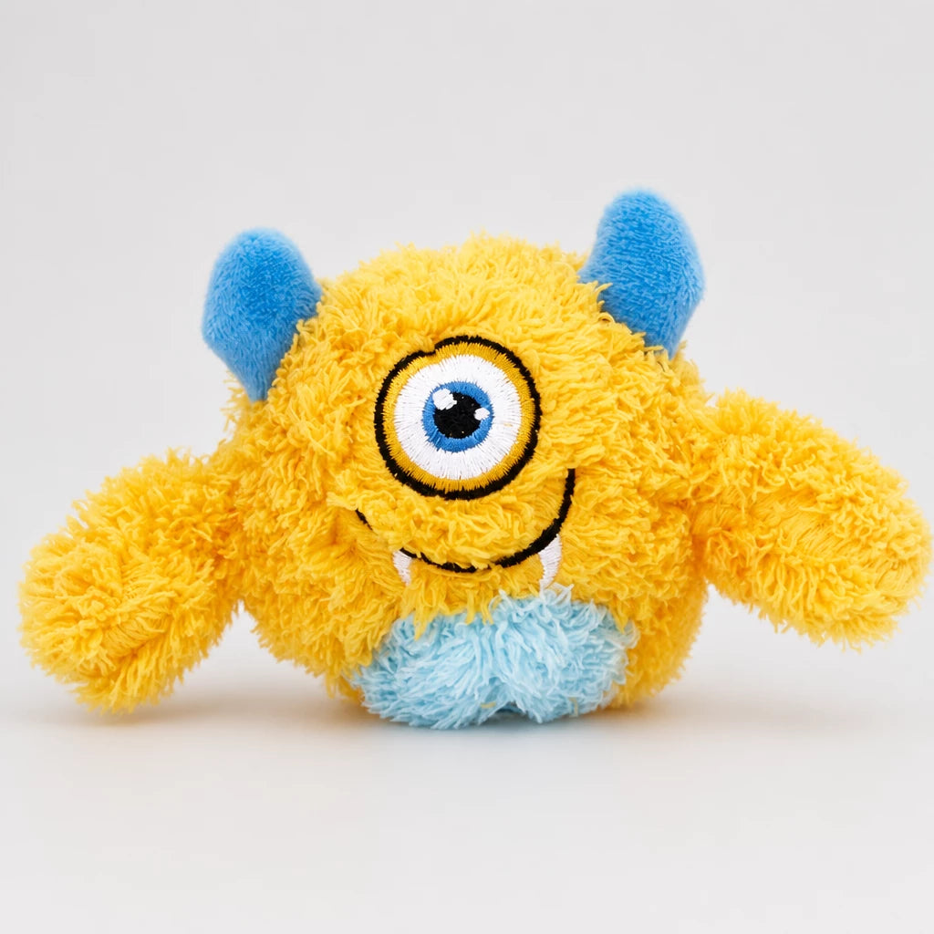 Monster Dragon Egg Squeaky Plush Dog Toy for Small & Medium Dogs