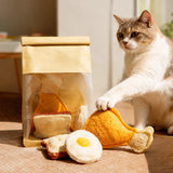 Cat Toy Collection with Natural Loofah and Catnip
