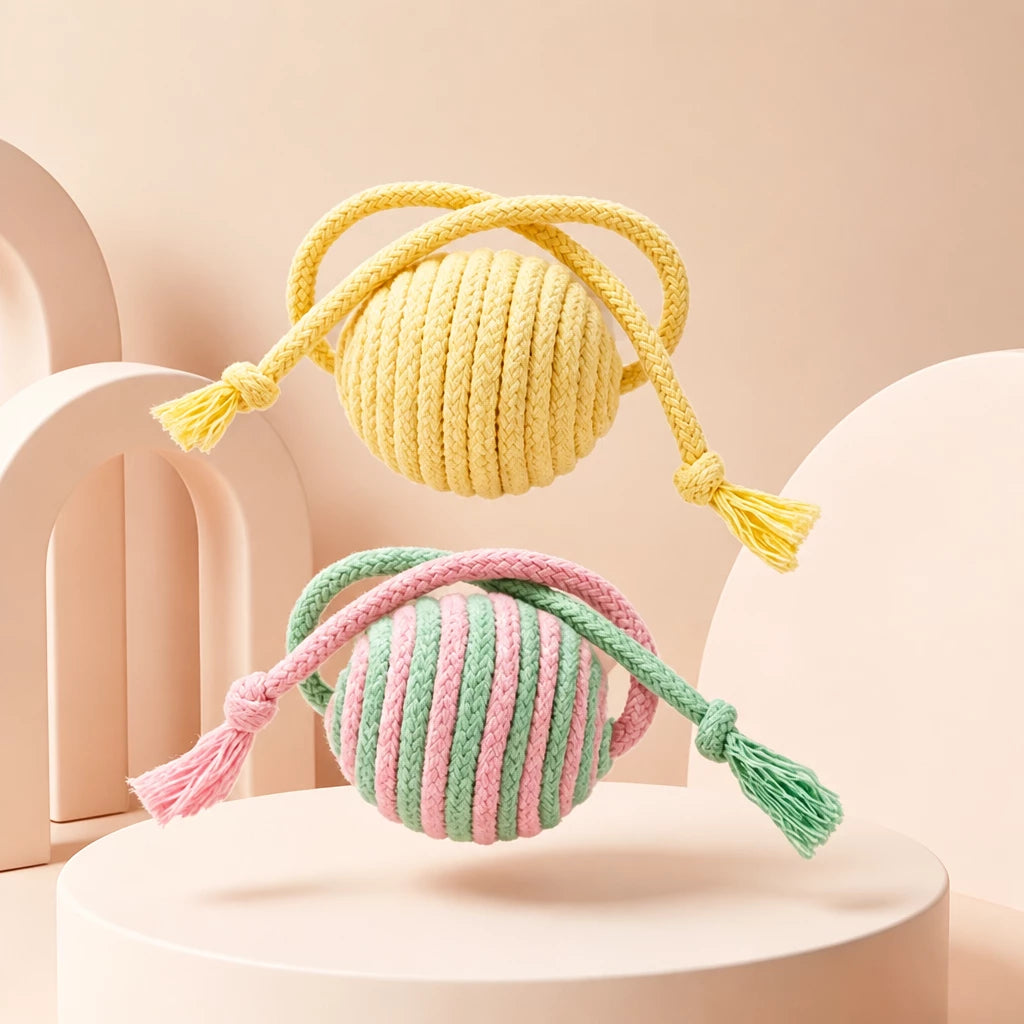 Interactive Wobble Cat Toy with Feather Teaser