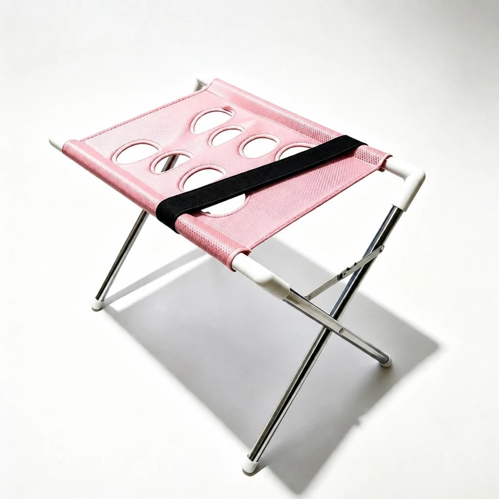 Foldable Pet Grooming Stand with Restraint Strap
