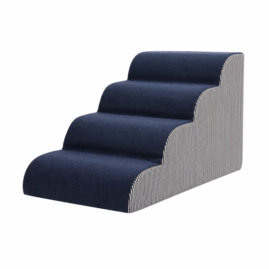 Pet Stairs for Small Dogs with Removable, Washable Design