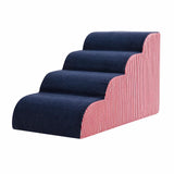 Pet Stairs for Small Dogs with Removable, Washable Design