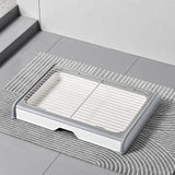 Plastic Dog Potty Tray with Wall Options and Pull-Out Drawer