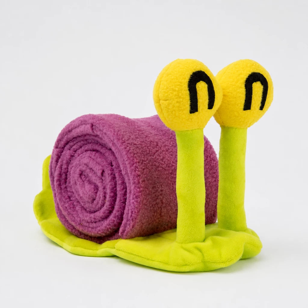Snail Snuffle Squeaky Dog Toy