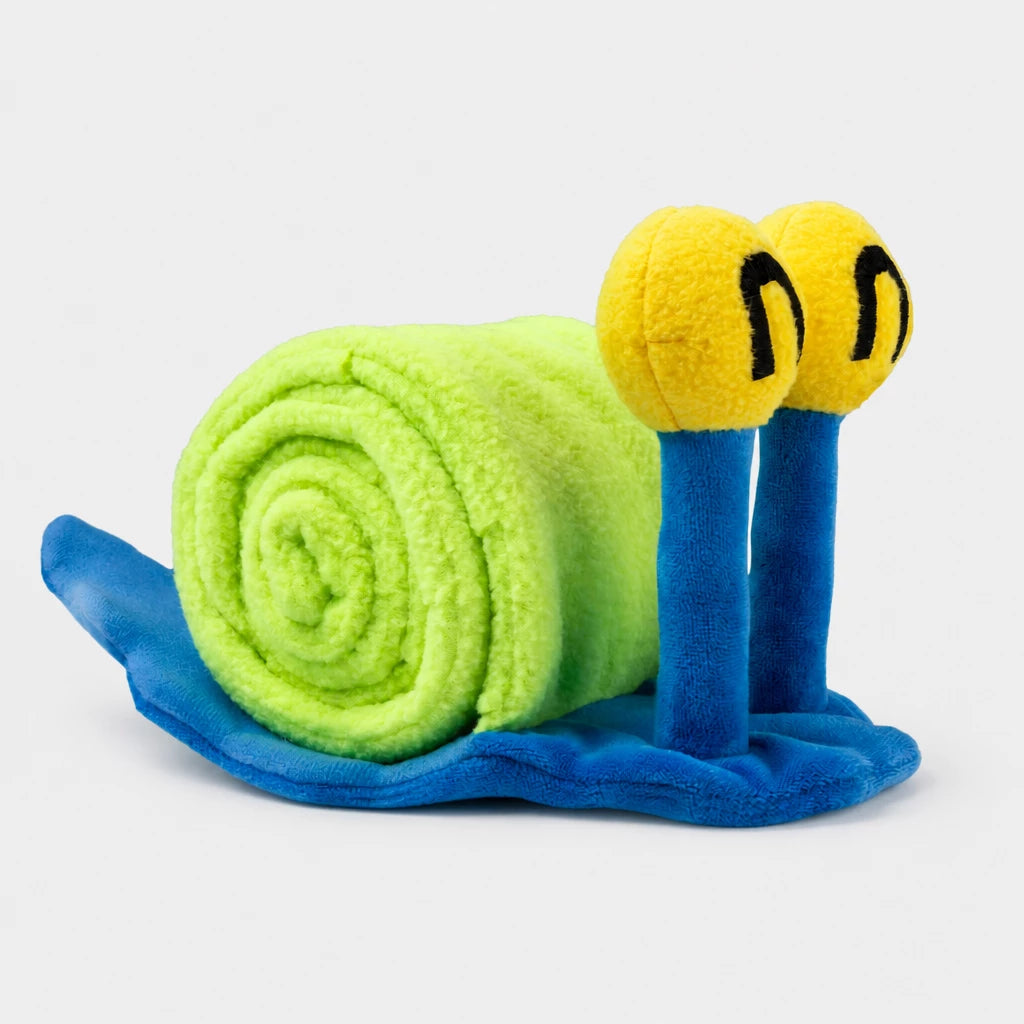 Snail Snuffle Squeaky Dog Toy