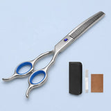 Pet Grooming Shears Set with Storage Case