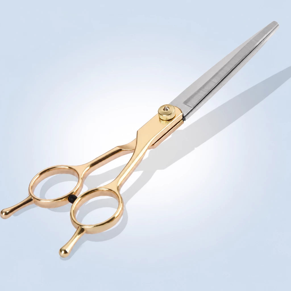 Dog Grooming Shears Set with Thinning, Curved & Straight Shears