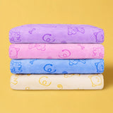 PVA Pet Bath Towel for Dogs and Cats