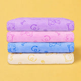 PVA Pet Bath Towel for Dogs and Cats