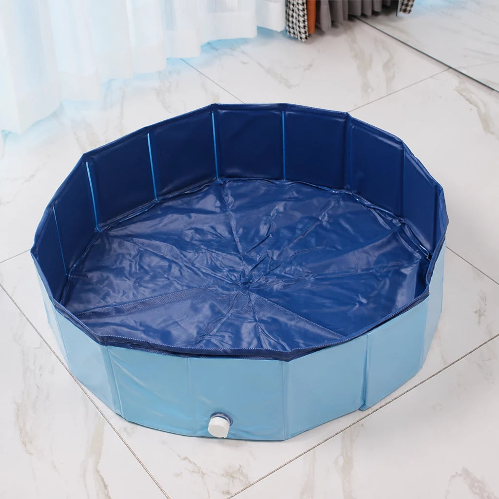 Foldable Pet Bath Basin for Dogs & Cats