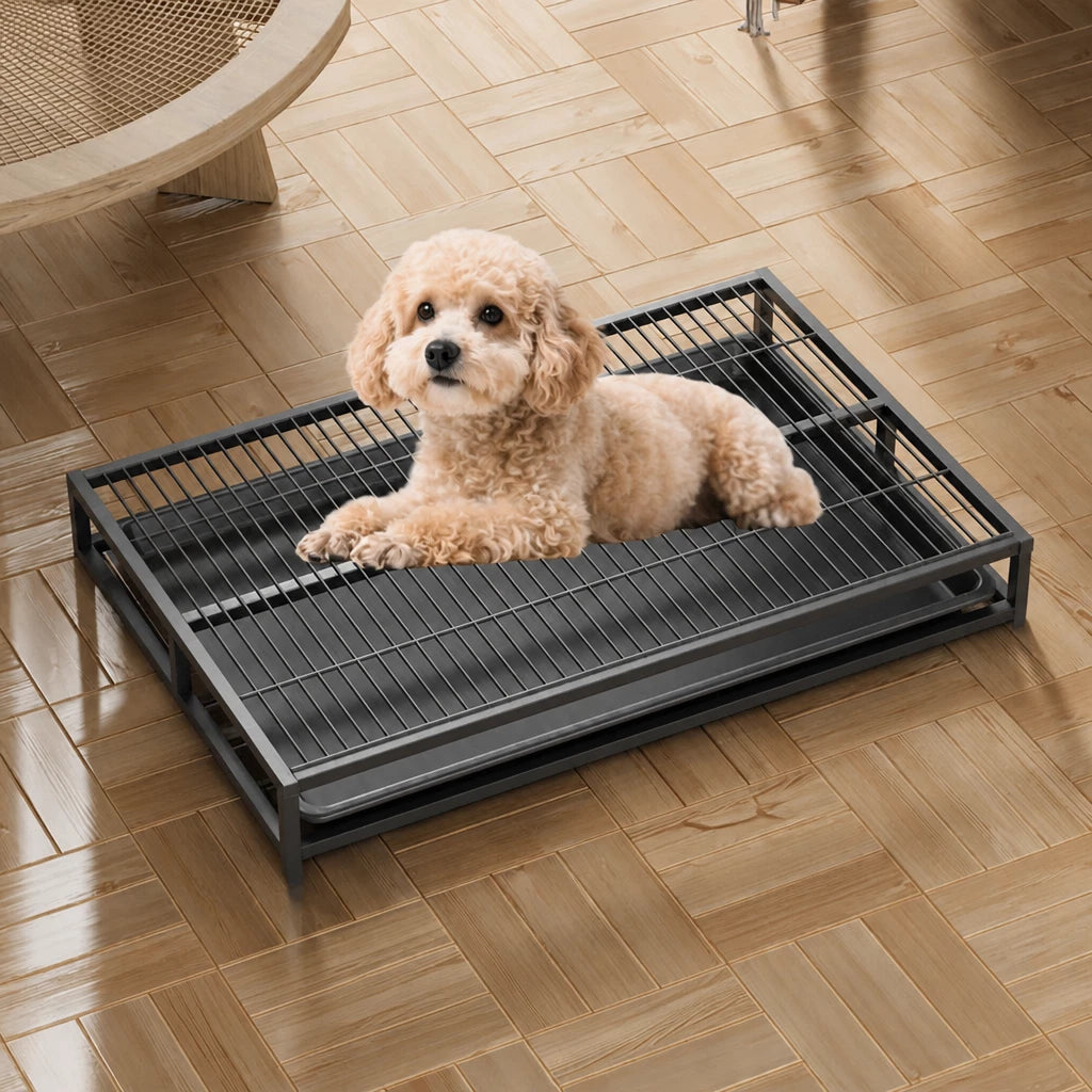 Dog Potty Tray with Pull-Out Drawer