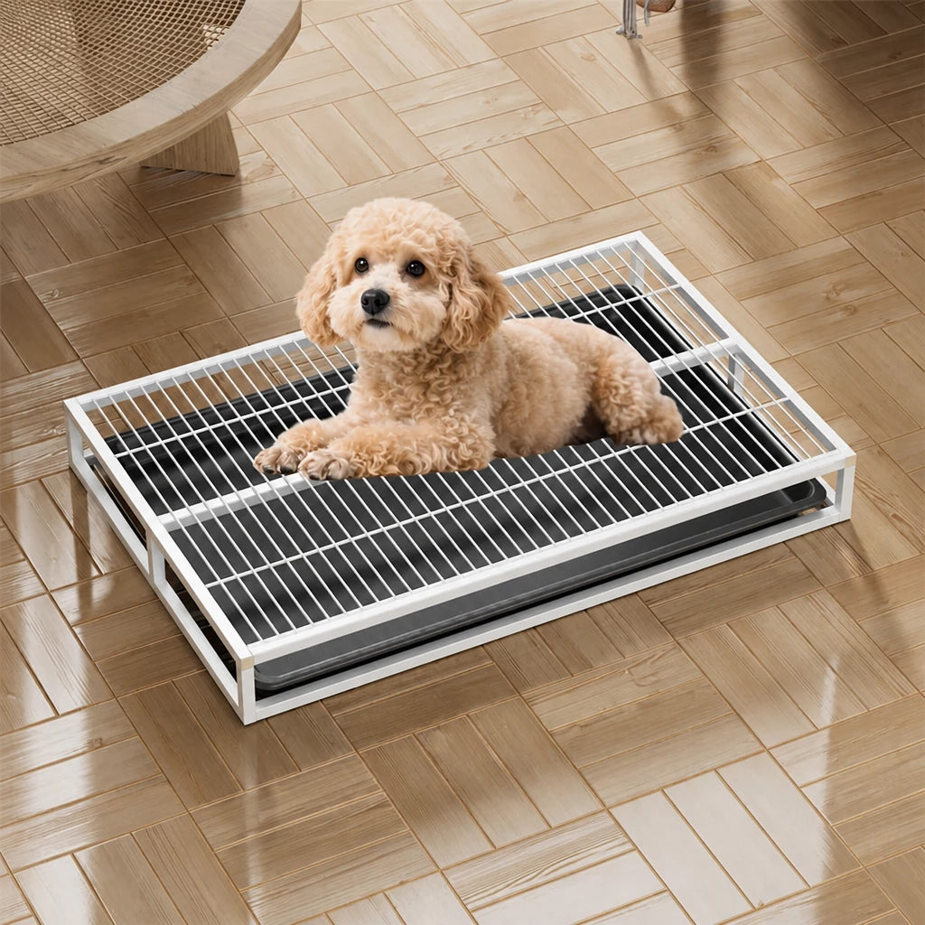 Dog Potty Tray with Pull-Out Drawer