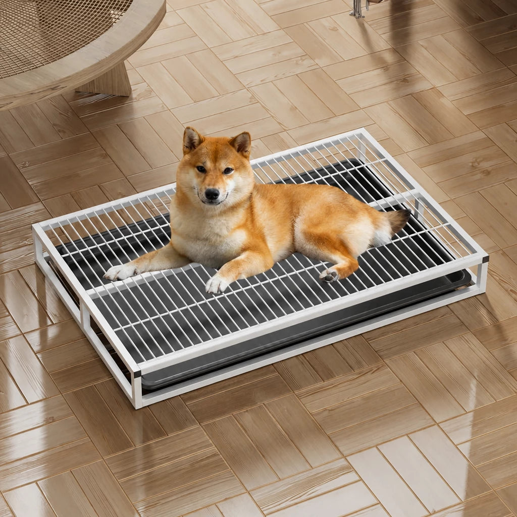 Dog Potty Tray with Pull-Out Drawer