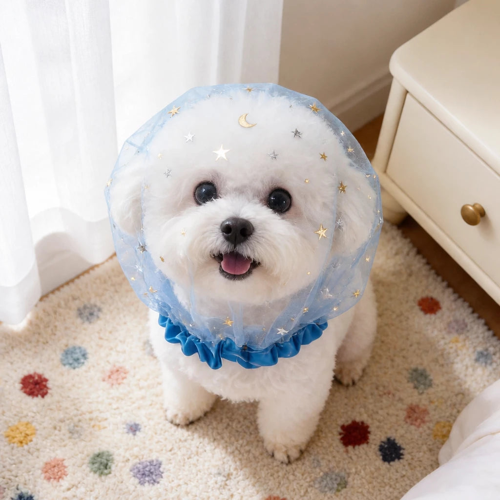 Breathable Polyester Mesh Muzzle for Small Dogs