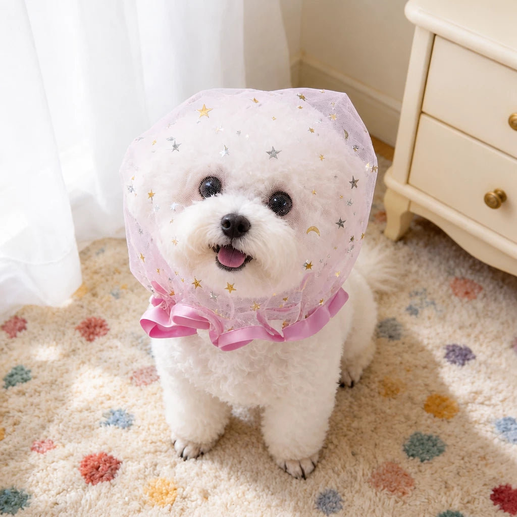 Breathable Polyester Mesh Muzzle for Small Dogs