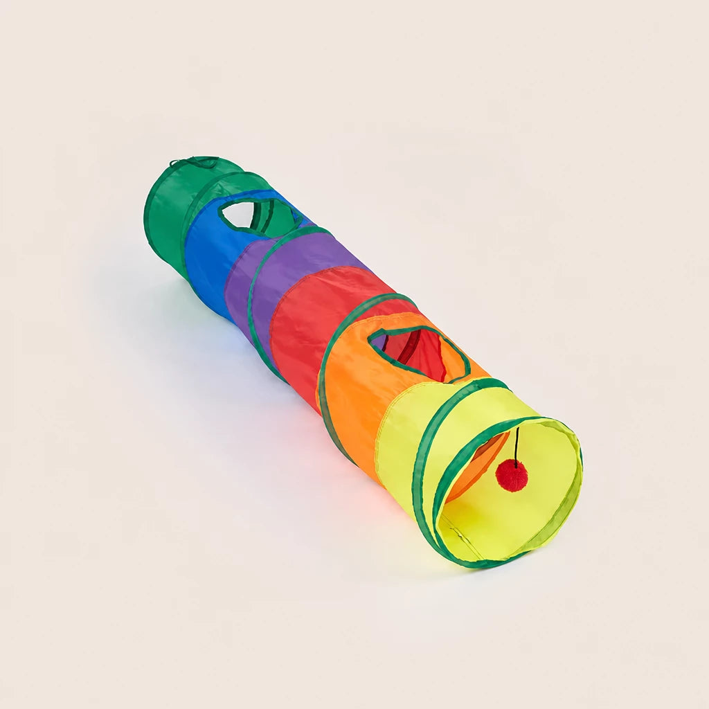 Polyester Cat Play Tunnel for Indoor Exploring