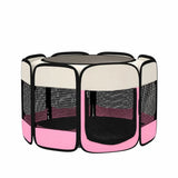 Foldable Enclosed Pet Bed for Cats and Dogs