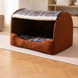 Covered Dog Bed