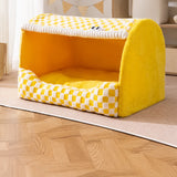 Covered Dog Bed