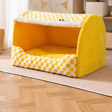 Covered Dog Bed