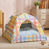 Year-Round Convertible Tent Bed for Cats and Small Dogs