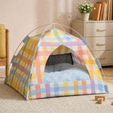 Year-Round Convertible Tent Bed for Cats and Small Dogs