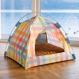 Year-Round Convertible Tent Bed for Cats and Small Dogs