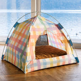 Year-Round Convertible Tent Bed for Cats and Small Dogs