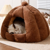 Enclosed Tent Bed for Cats and Small Dogs