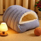 Semi-Enclosed Cat & Small Dog Bed