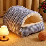 Semi-Enclosed Cat & Small Dog Bed