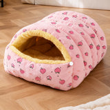 Semi-Enclosed Cat & Small Dog Bed
