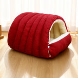 Semi-Enclosed EPE Foam Pet Bed with Snap-Button Design