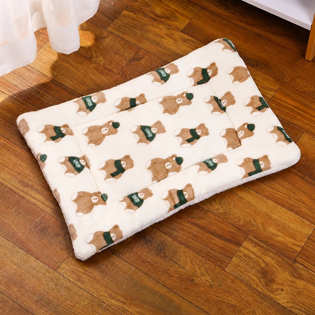 All-Season Three-Layer Pet Bed Mat for Dogs and Cats