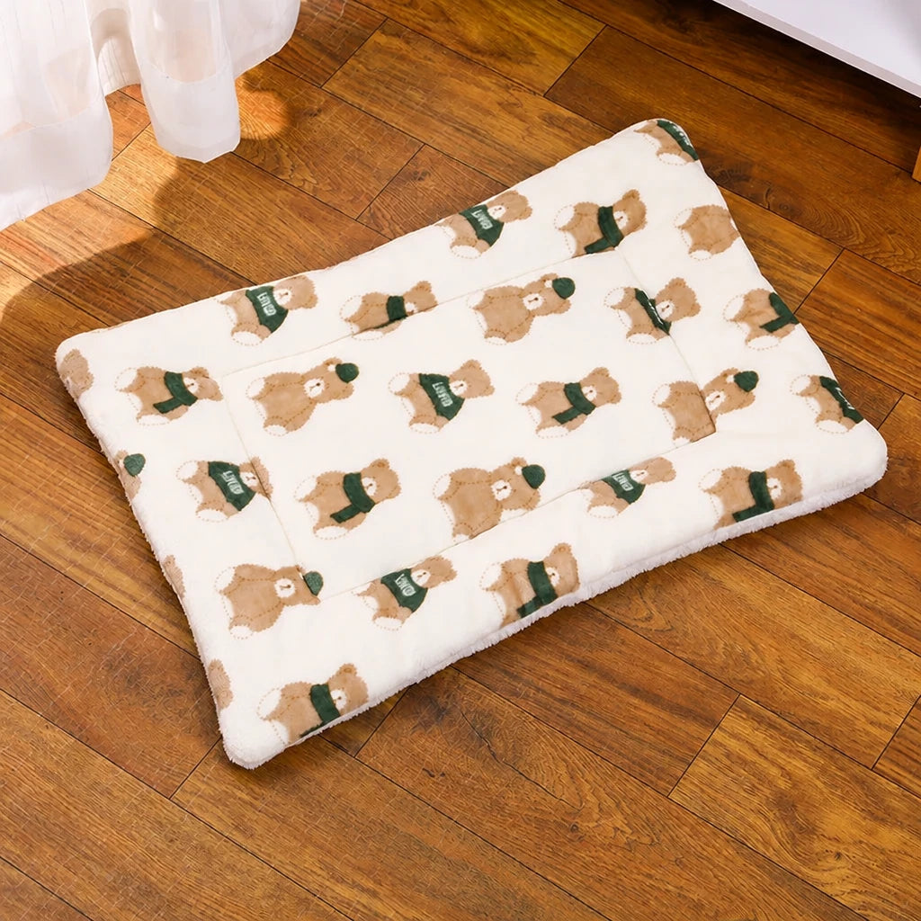 All-Season Three-Layer Pet Bed Mat for Dogs and Cats