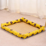 Year-Round Woven Pet Bed Mat for Dogs & Cats