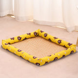 Year-Round Woven Pet Bed Mat for Dogs & Cats
