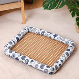 Year-Round Woven Pet Bed Mat for Dogs & Cats