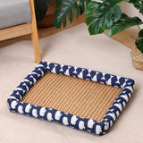 Year-Round Woven Pet Bed Mat for Dogs & Cats