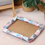 Year-Round Woven Pet Bed Mat for Dogs & Cats