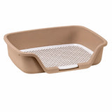 Flat Plastic Dog Potty Tray with Mesh Grate