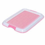 Flat Plastic Dog Potty Tray with Mesh Grate