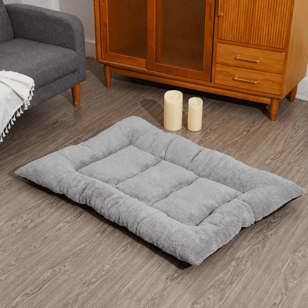Gray Techno-Fabric Bed for Dogs & Cats