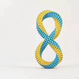 Knotted Polyester Rope Tug Toy for Dogs