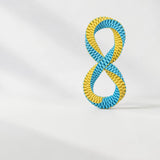 Knotted Polyester Rope Tug Toy for Dogs