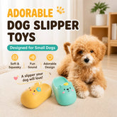 Latex Squeaky Slipper Toy for Small to Medium Dogs