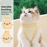 Polyester Sleeveless Vest for Cats
