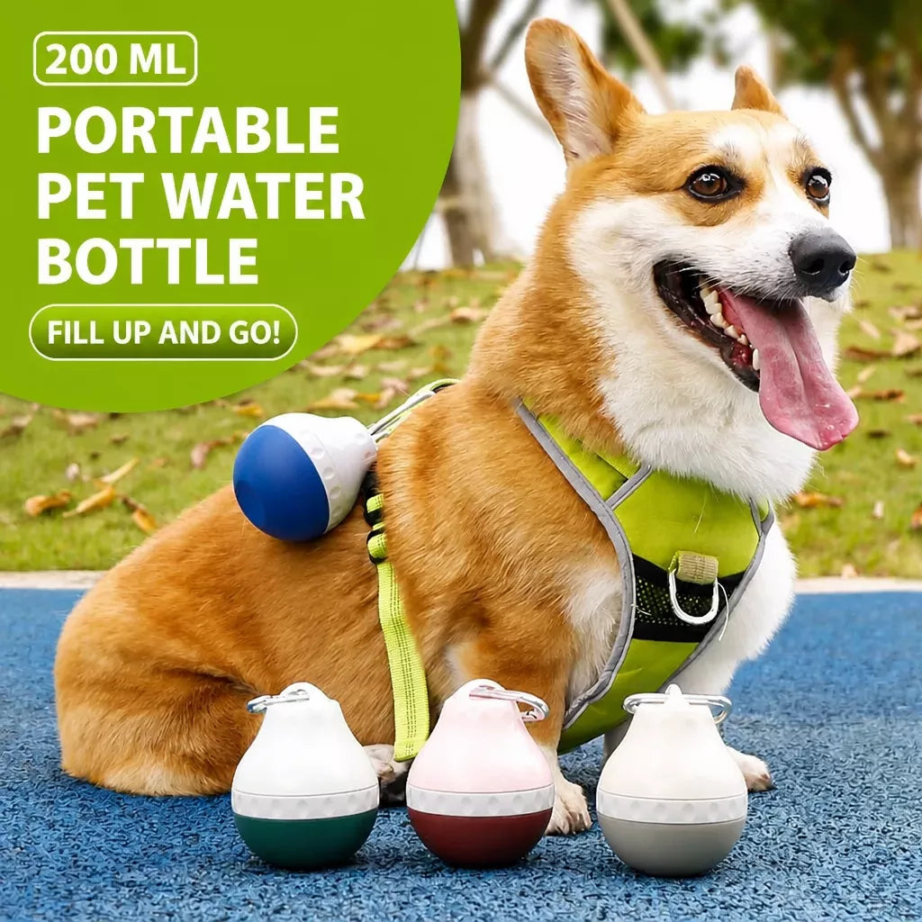 Portable Pet Water Bottle with Drinking Cup